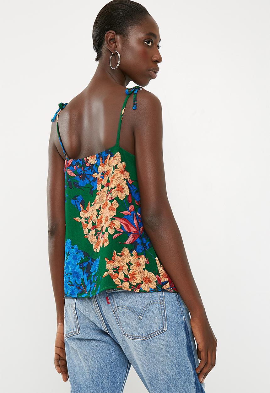 Superbalist - Tie shoulder cami top - multi