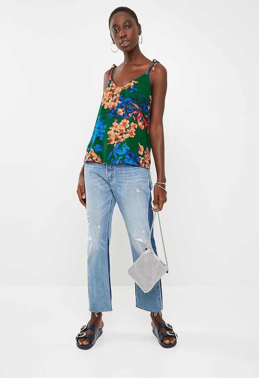 Superbalist - Tie shoulder cami top - multi