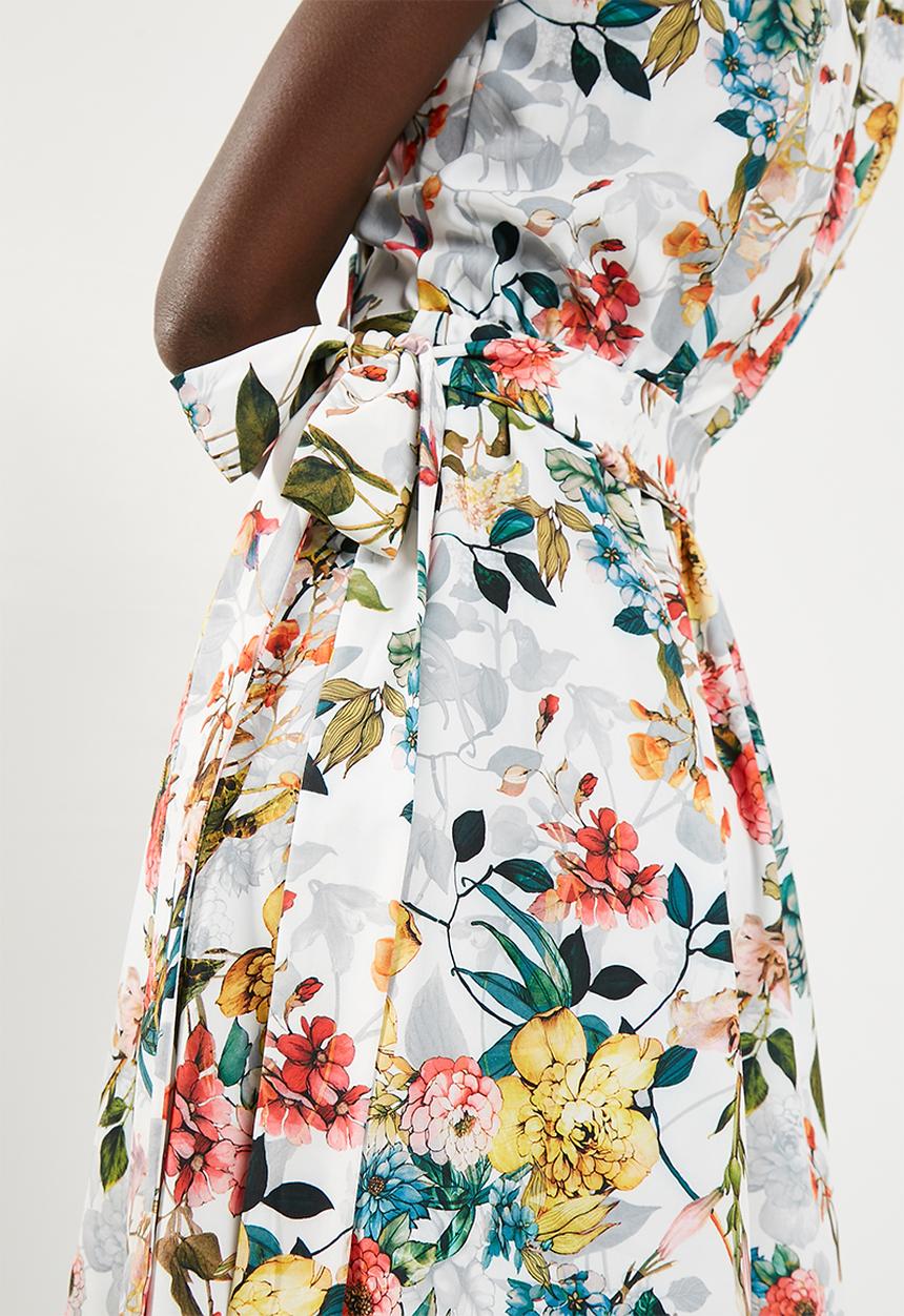 Superbalist - Floral wrap dress - multi