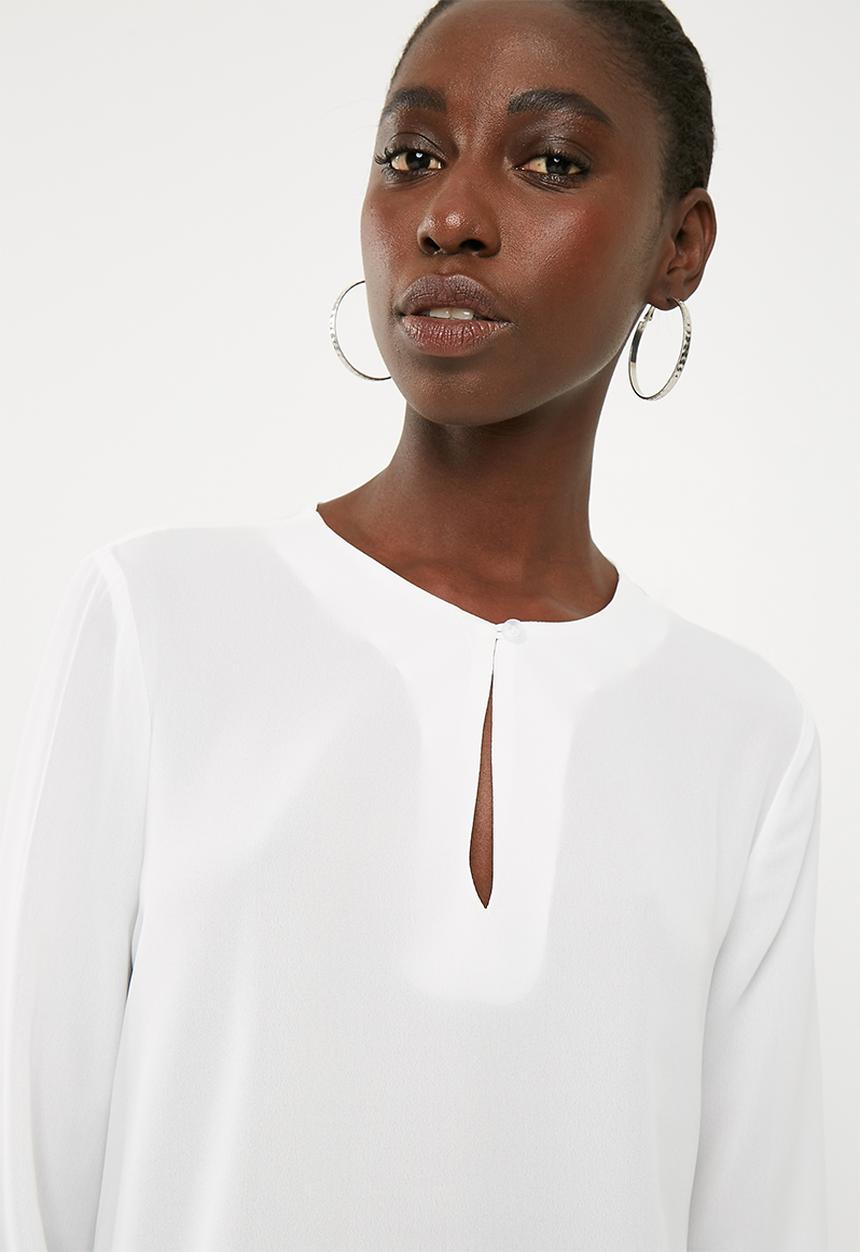 Superbalist - Basic shell blouse - white