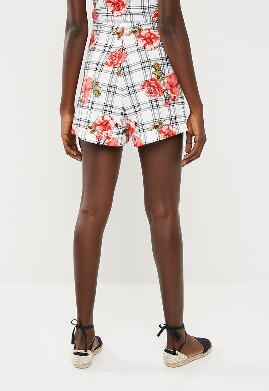 Superbalist - Printed pull on knit shorts - multi