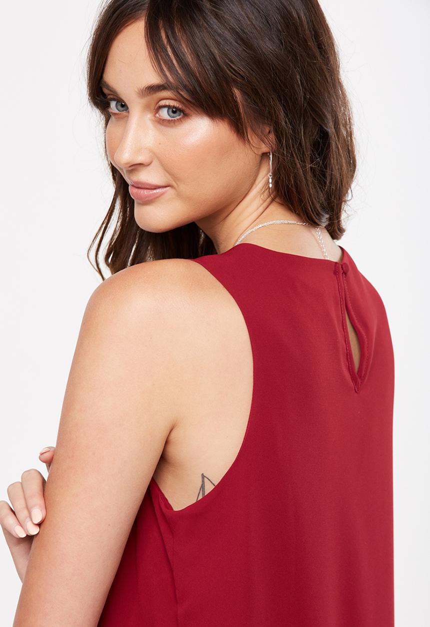Cotton On - Olivia summer tank -  red