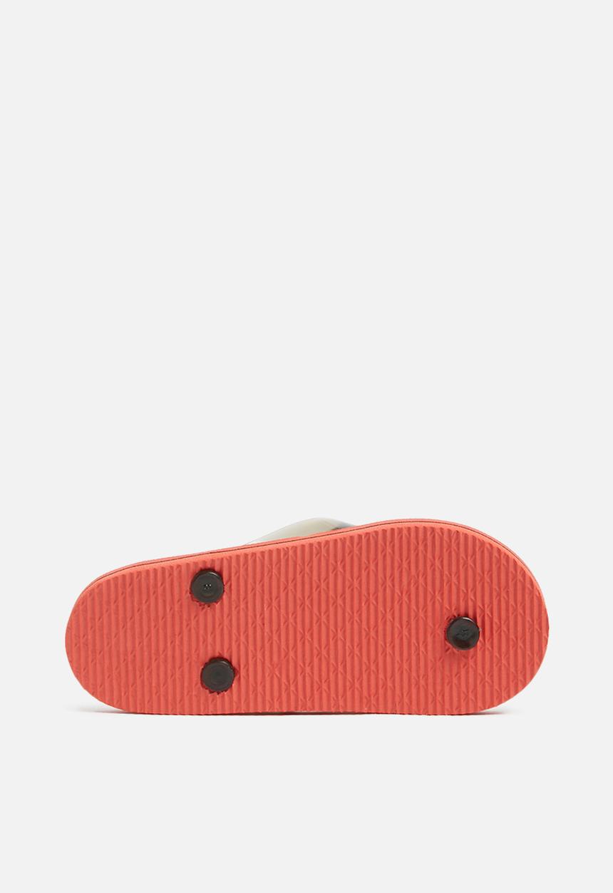 Character Fashion - Spiderman flip flops - red & black