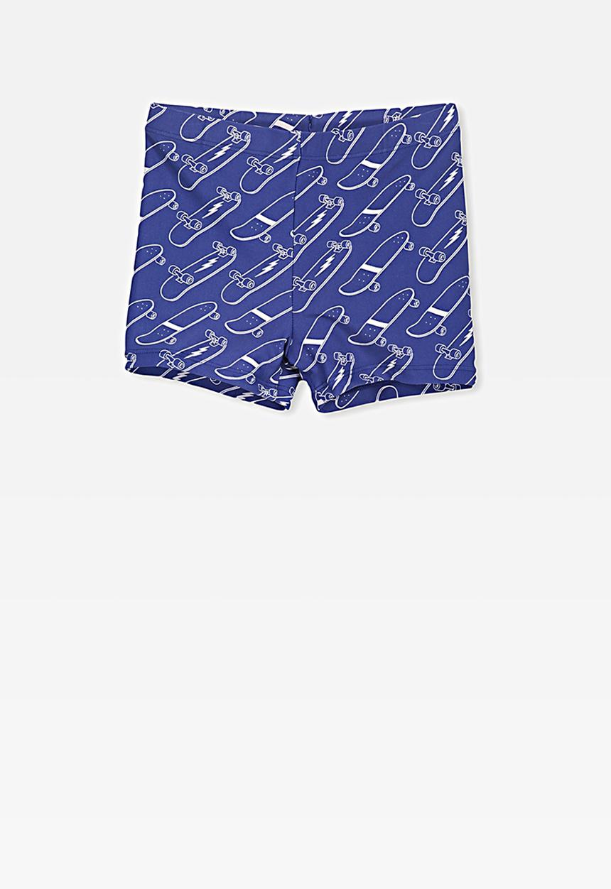 Cotton On - Billy boyleg swim trunk - blue
