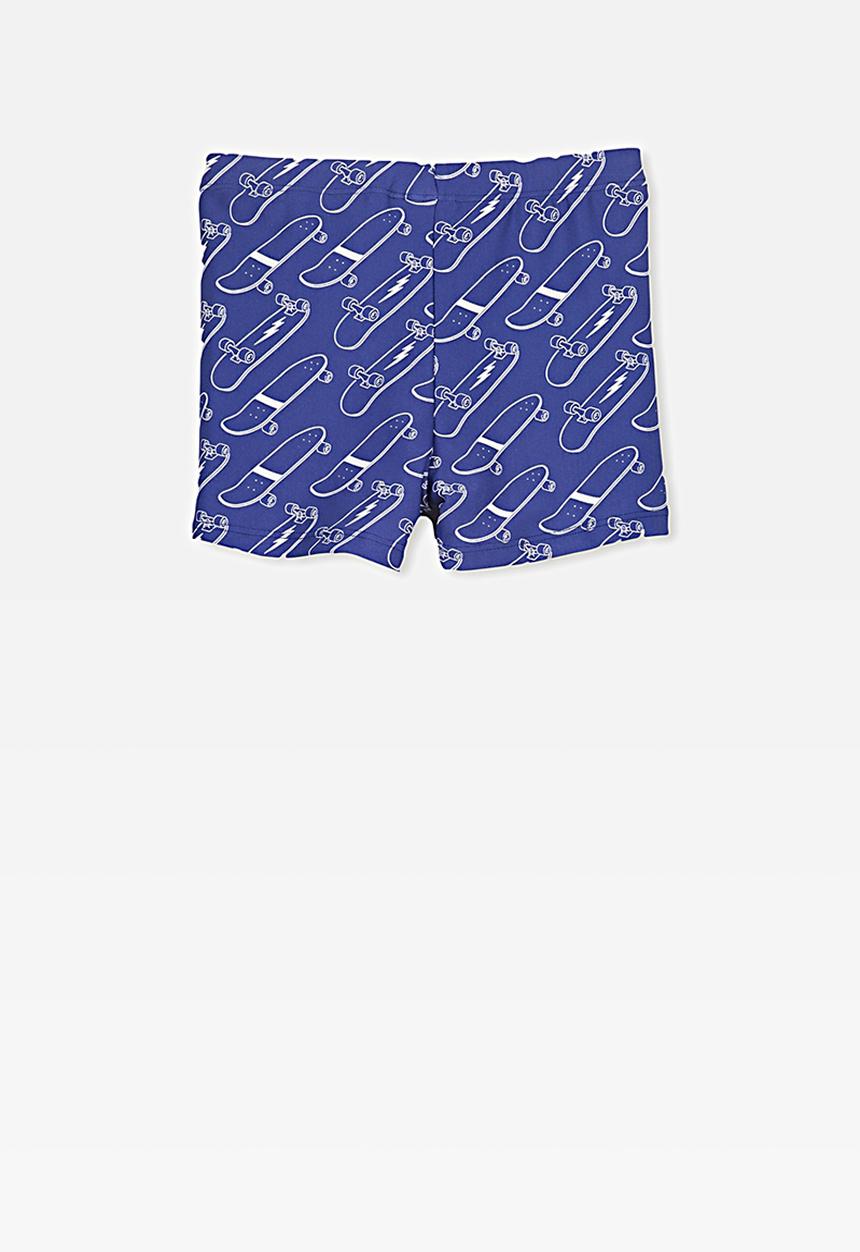 Cotton On - Billy boyleg swim trunk - blue