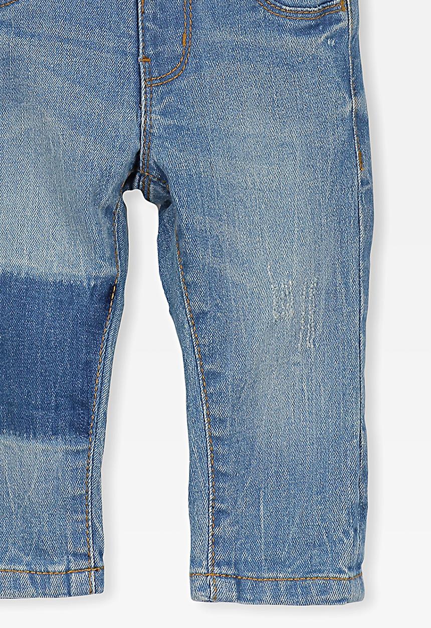 Cotton On - Arlo denim brace pant - light blue 