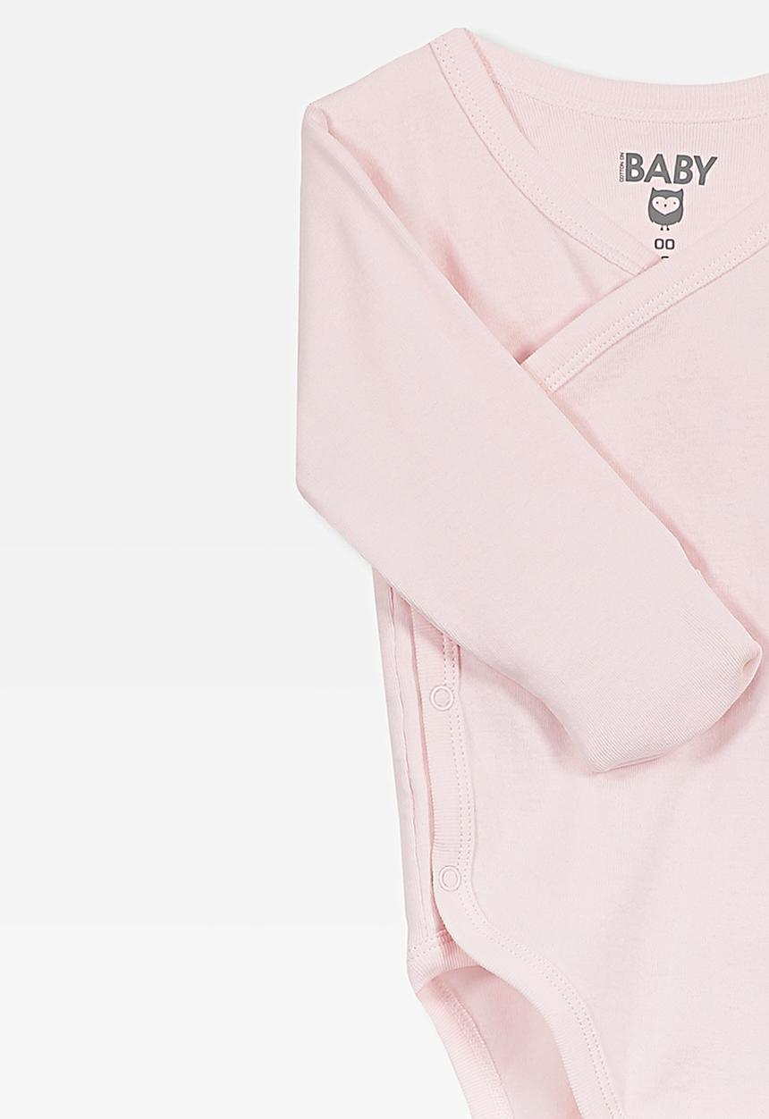 Cotton On - Wrap bubbysuit - pink