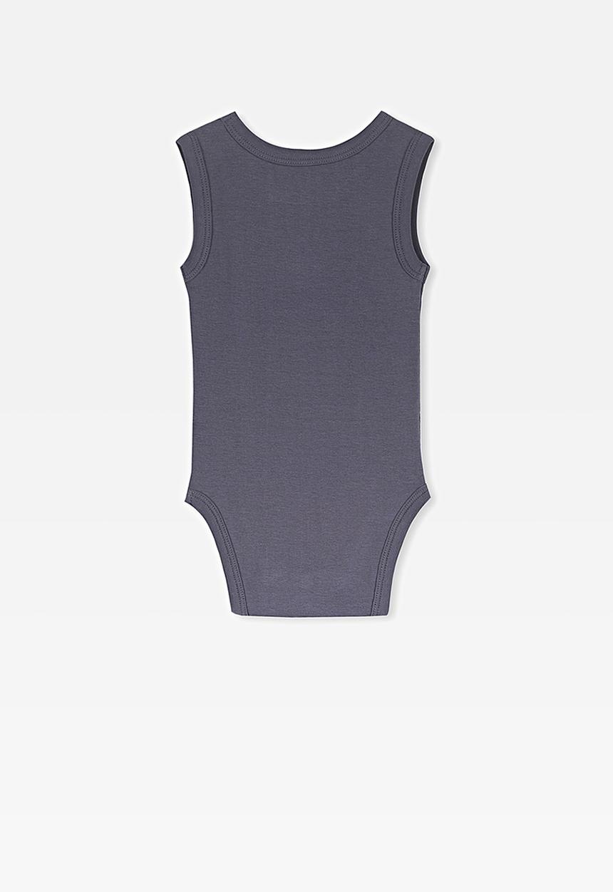 Cotton On - Singlet bubbysuit - indian ink