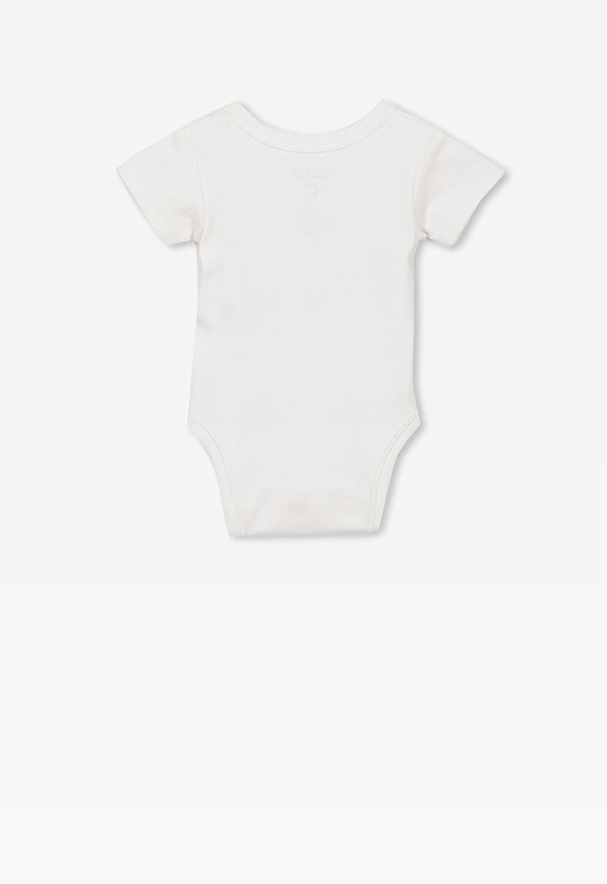 Cotton On - Short sleeve bubbysuit - white