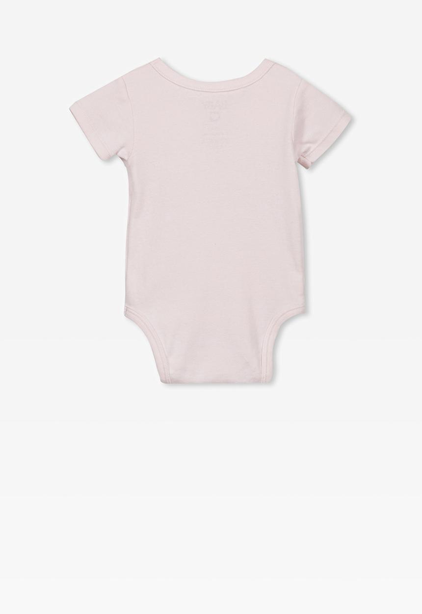Cotton On - Short sleeve bubbysuit - pink