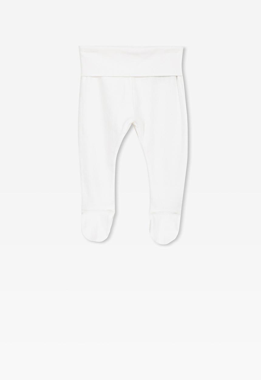 Cotton On - Footed leggings - white