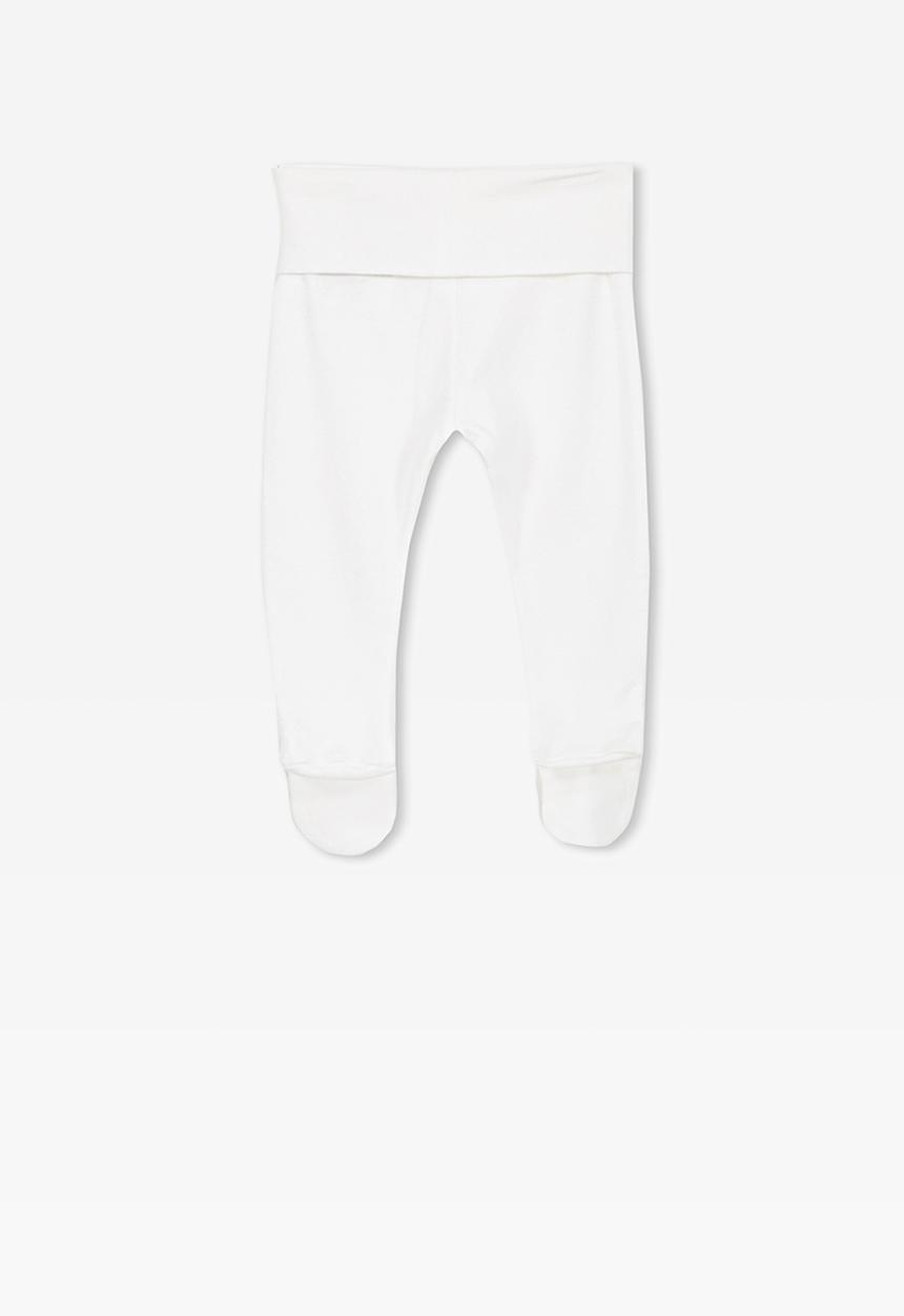 Cotton On - Footed leggings - white