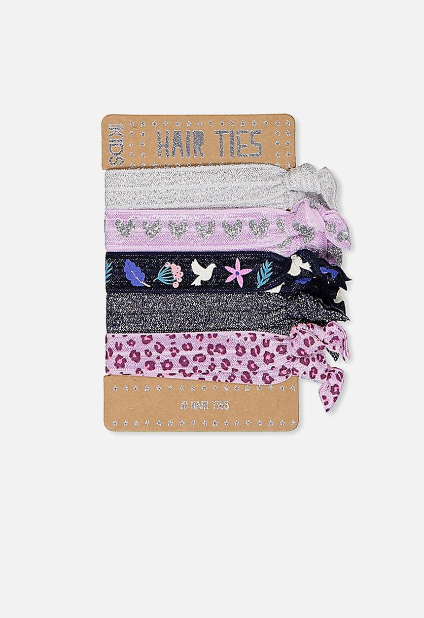 Cotton On - Knot messy hairties - multi 