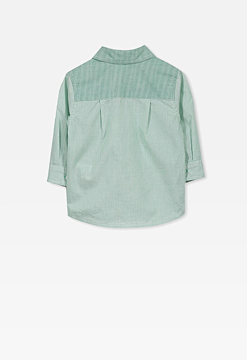 Cotton On - Zac long sleeve shirt - green