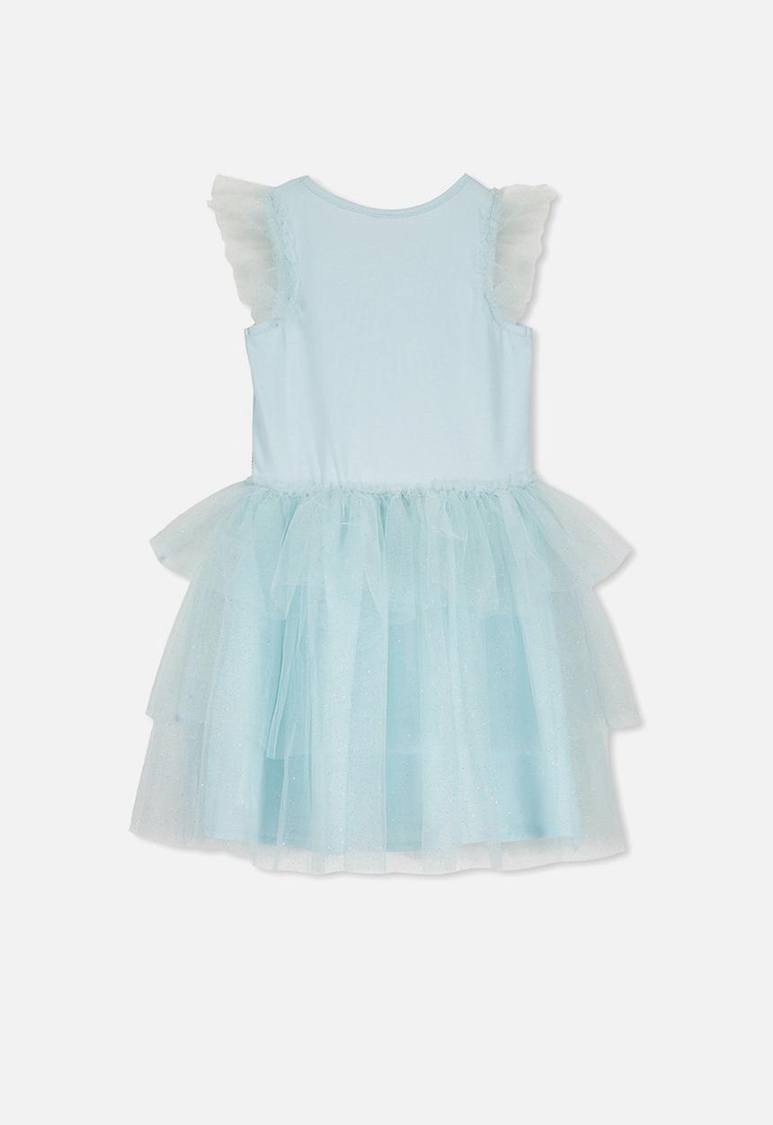 Cotton On - Iris tulle dress - blue