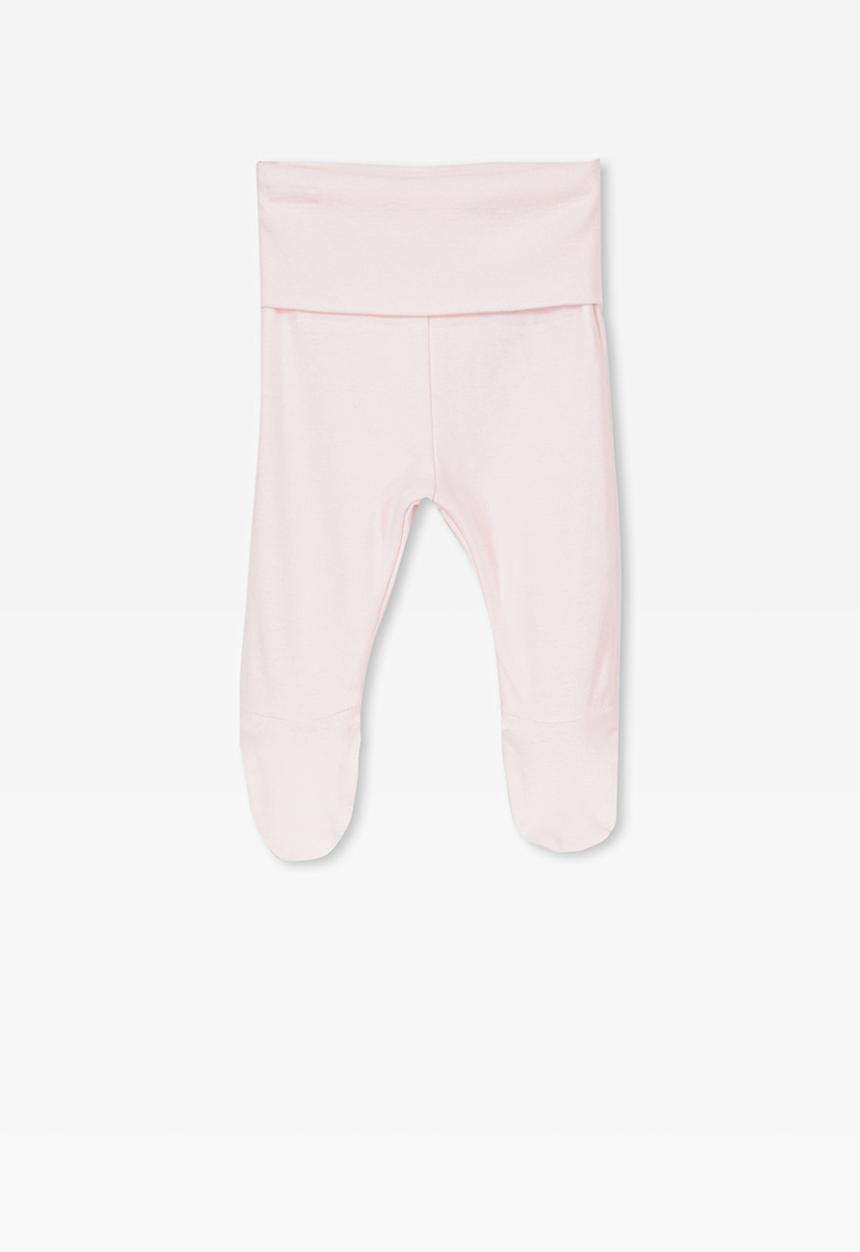 Cotton On - New born footed legging - pink