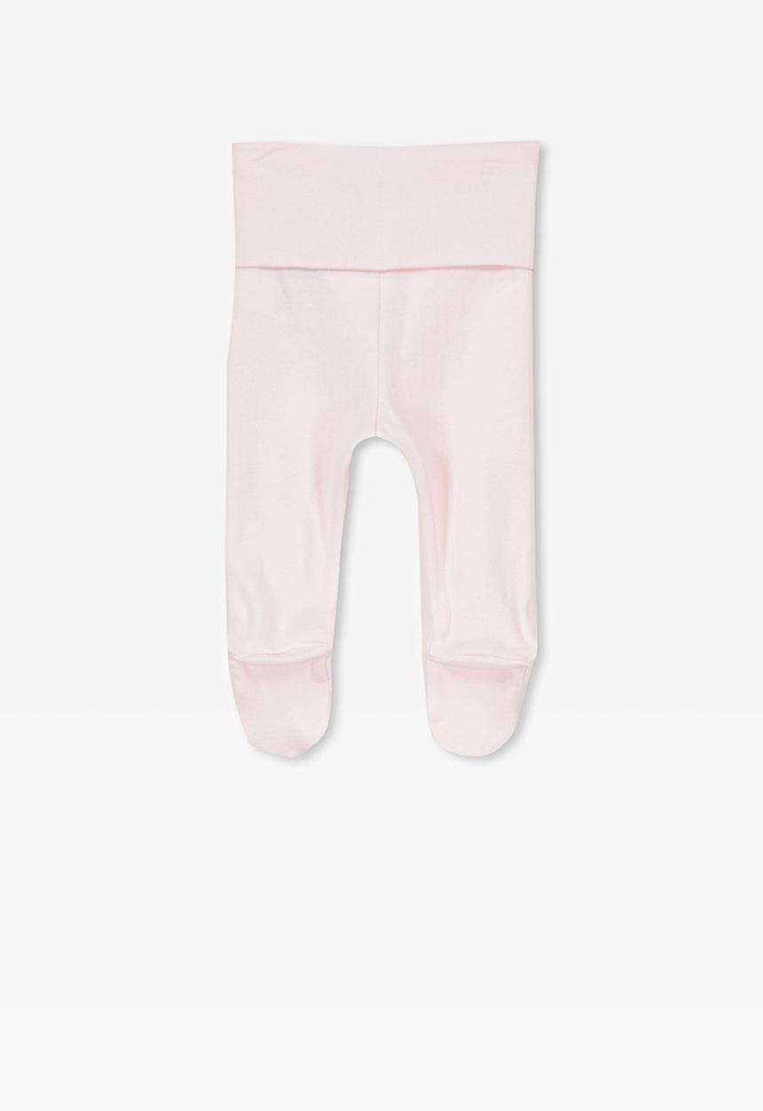 Cotton On - New born footed legging - pink