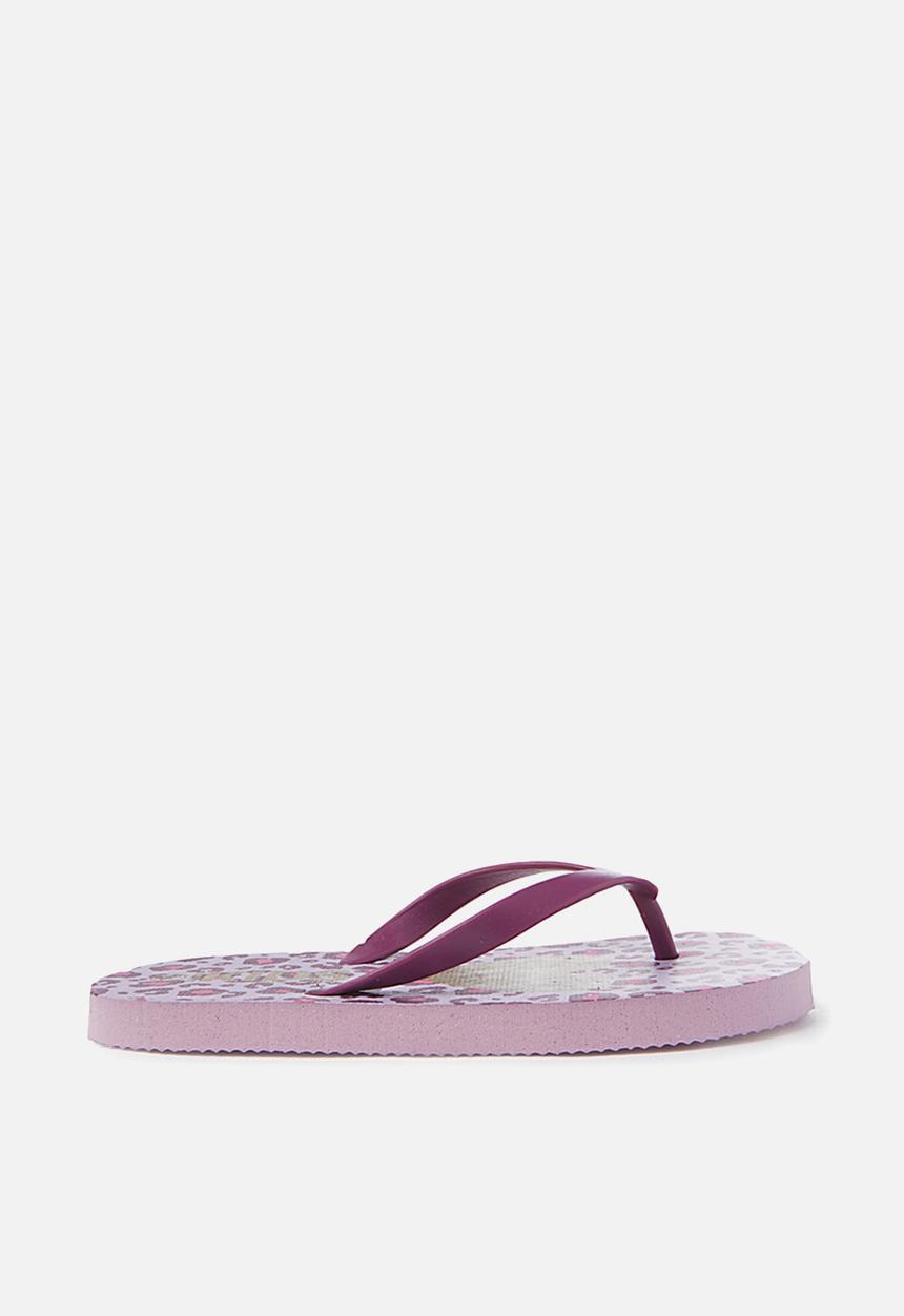 Cotton On - Printed flip flop - purple