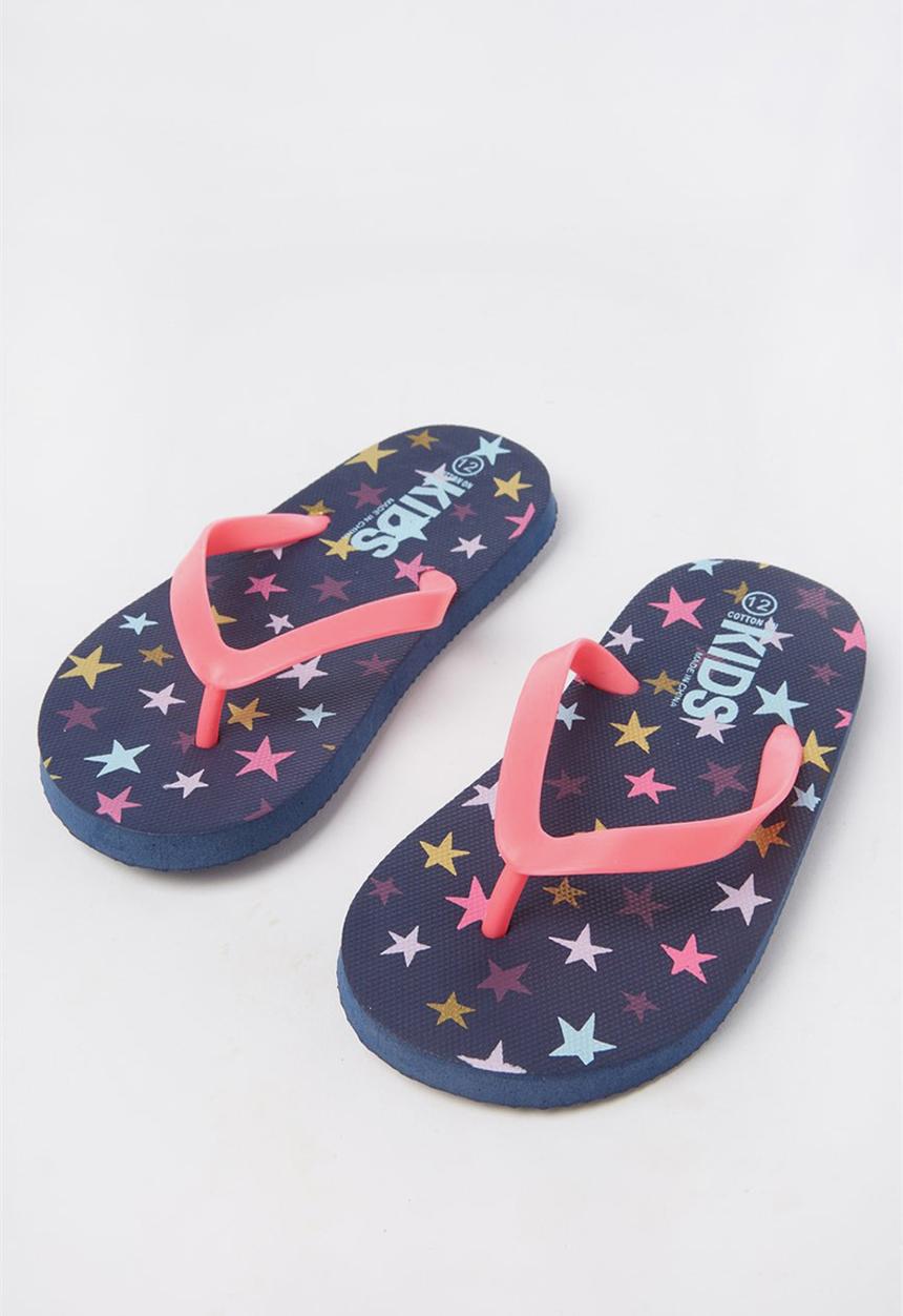 Cotton On - Printed flip flop - navy