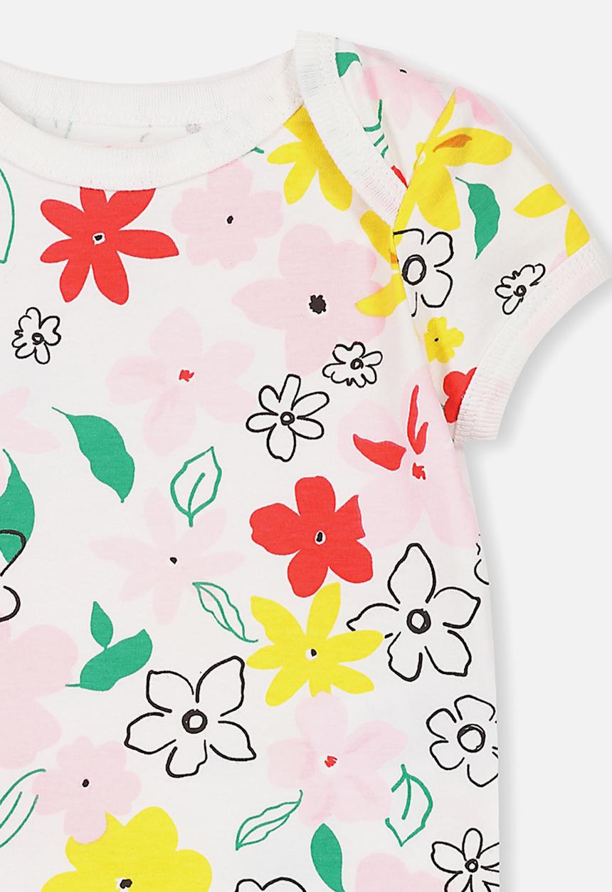 Cotton On - Mini short sleeve bubbysuit - multi