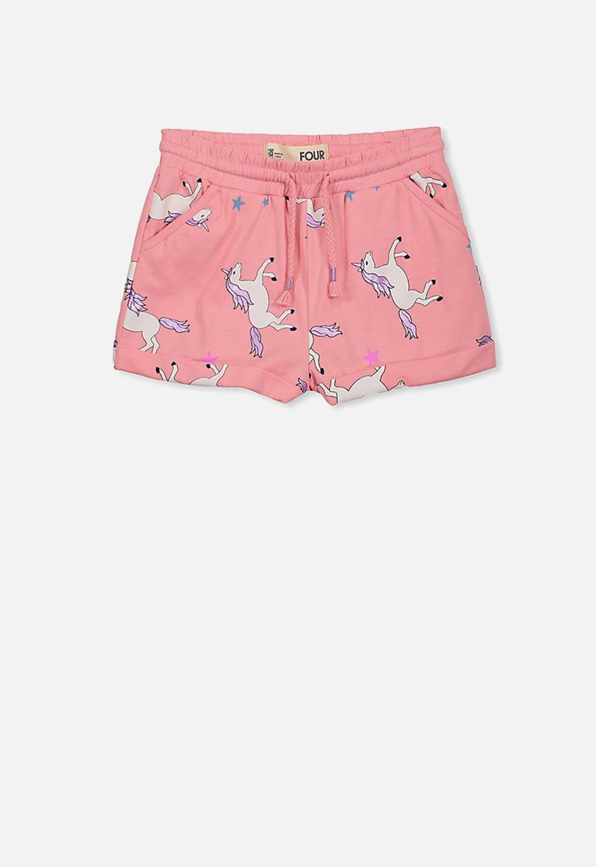 Cotton On - Nila knit shorts -  pink