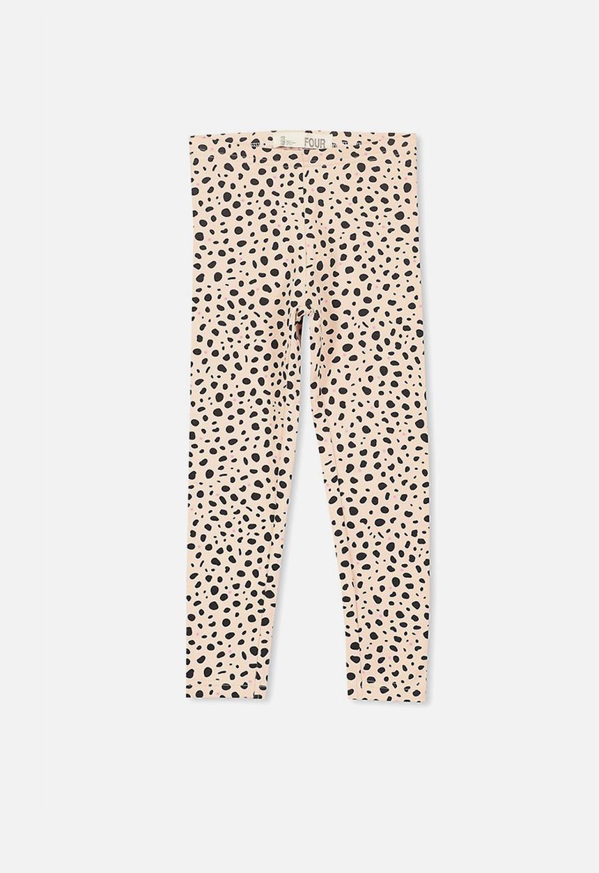 Cotton On - Huggie tights - pink & black