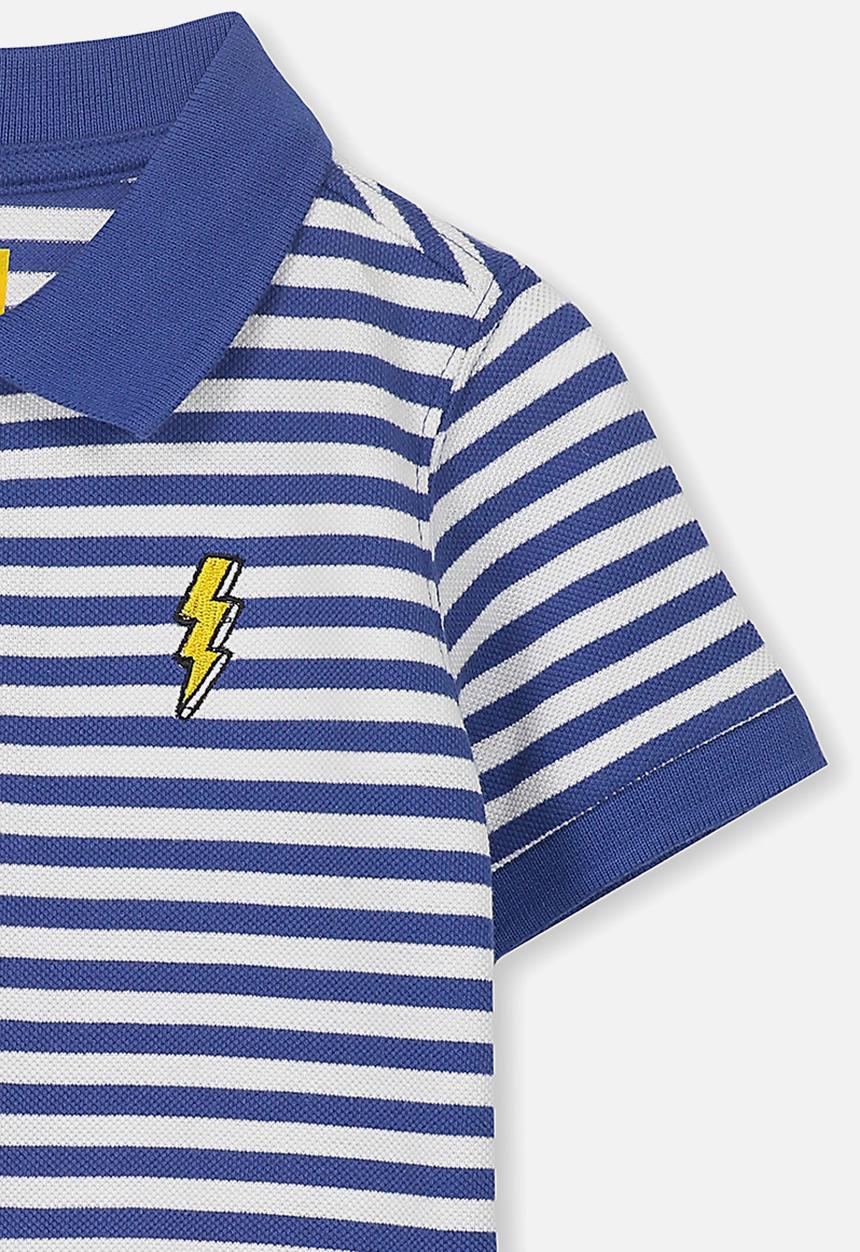 Cotton On - Kenny3 polo - blue & white 