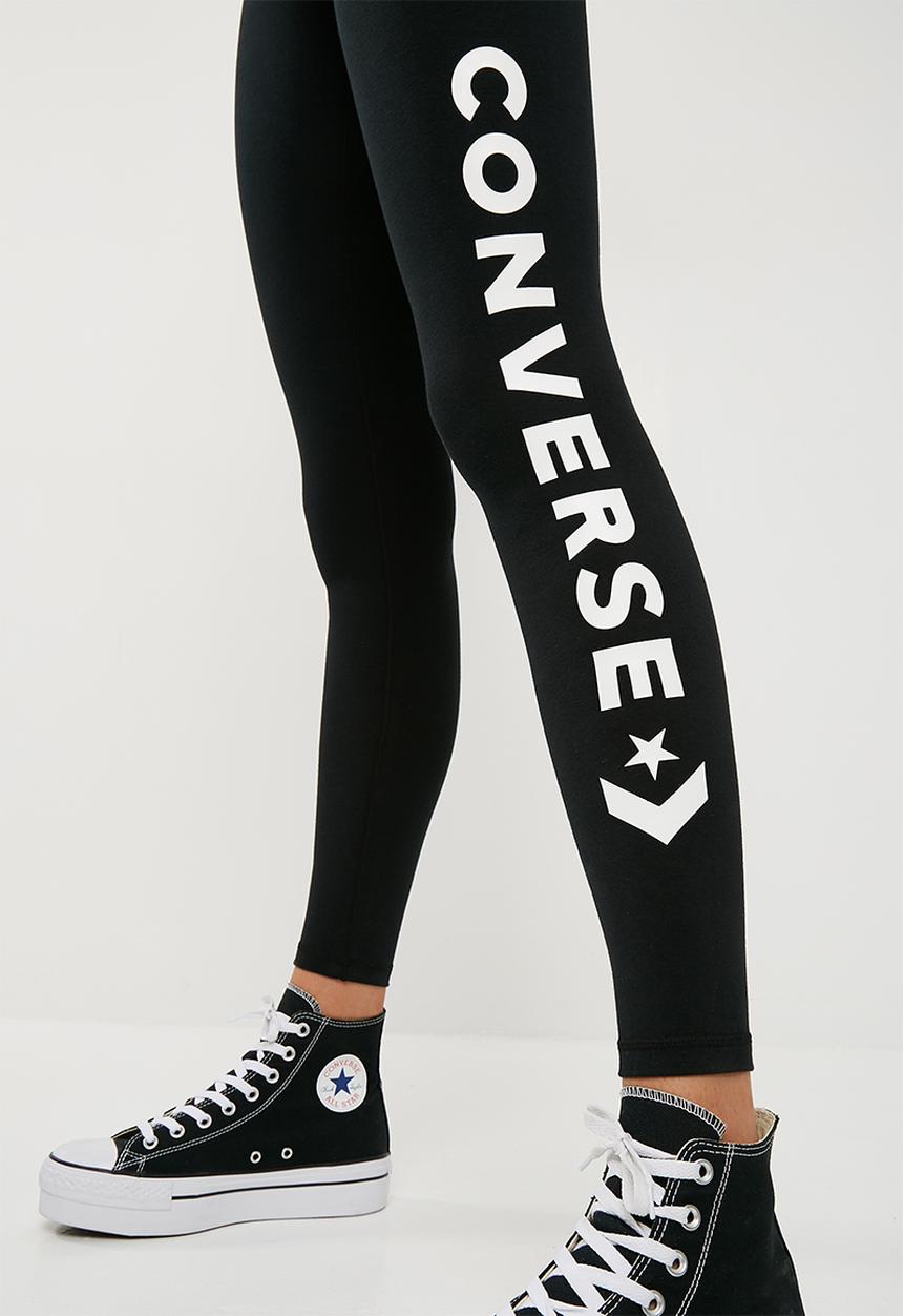 Converse - Wordmark leggings - black 