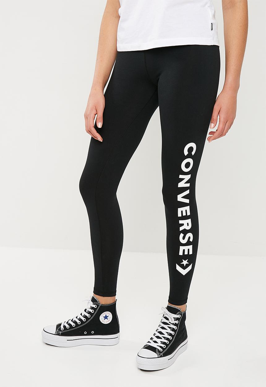 Converse - Wordmark leggings - black 