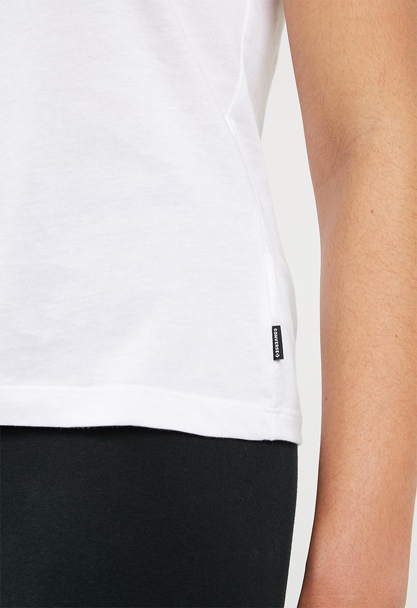 Converse - Chuck patch crew tee - white