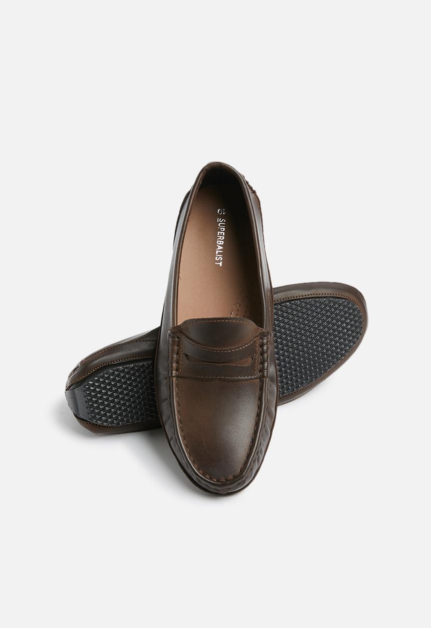 Superbalist - Mark driver loafer - brown