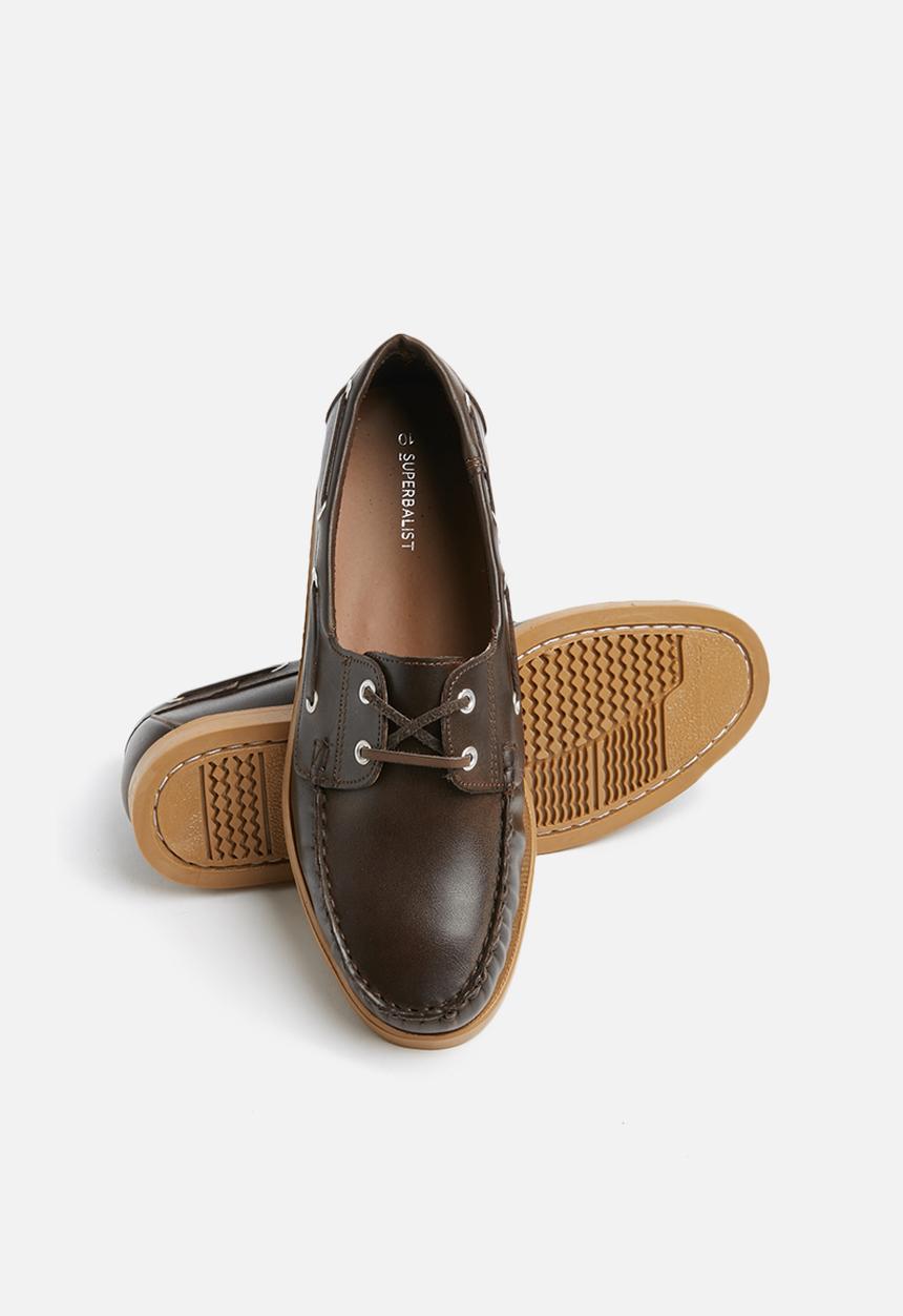 Superbalist - Johnny boat shoe - brown