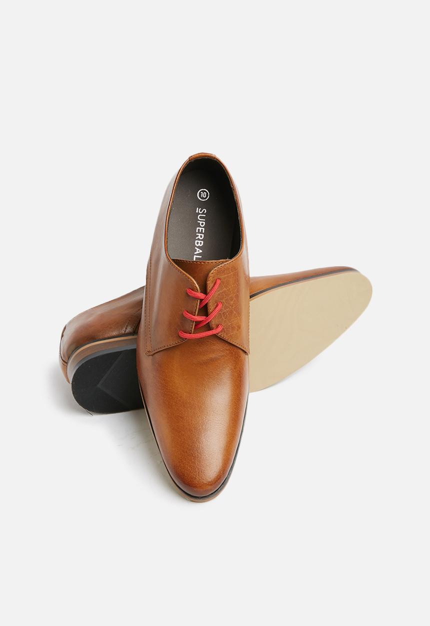Superbalist - Marlon leather derby  - tan