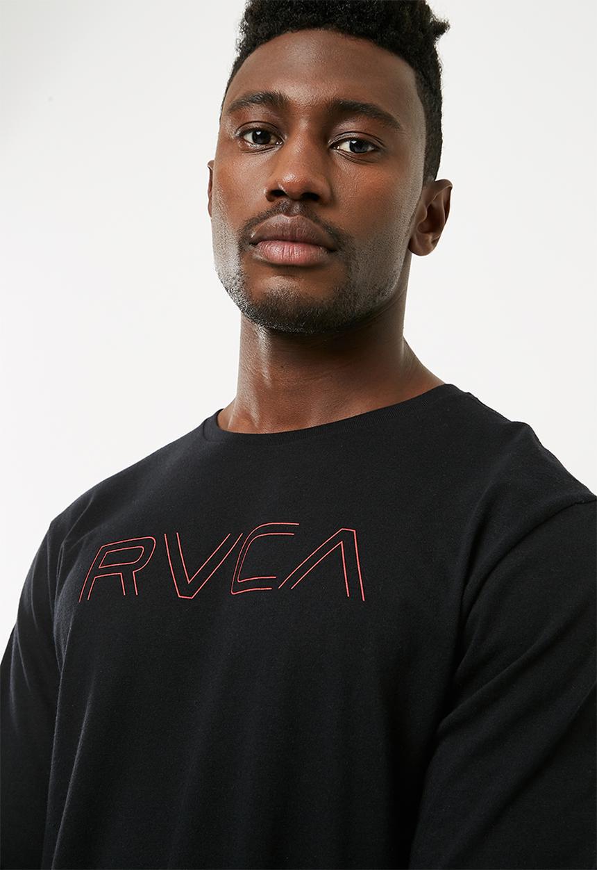 RVCA - Pinner long sleeve T-shirt - black