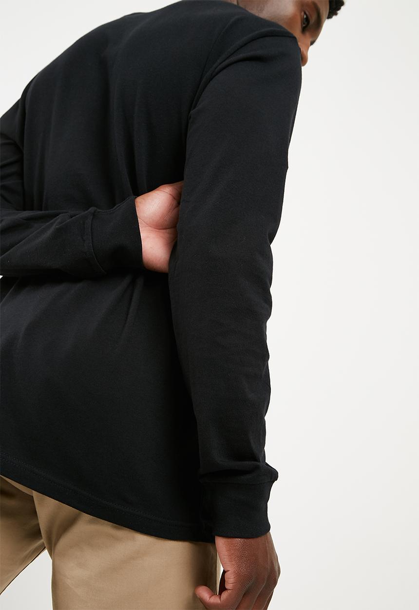 RVCA - Pinner long sleeve T-shirt - black