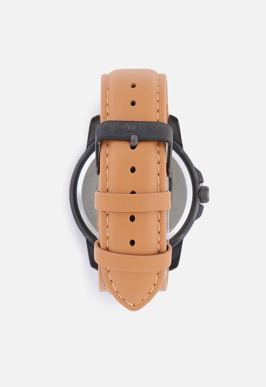 Superbalist - James leather watch - tan