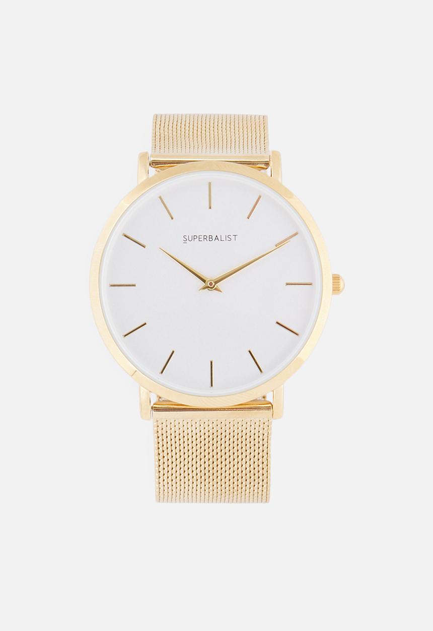 Superbalist - Sophie mesh watch - gold