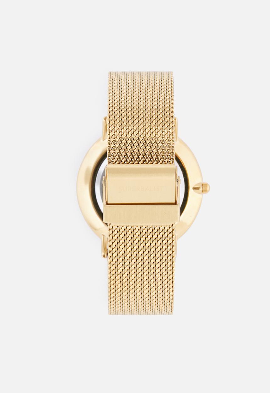 Superbalist - Sophie mesh watch - gold