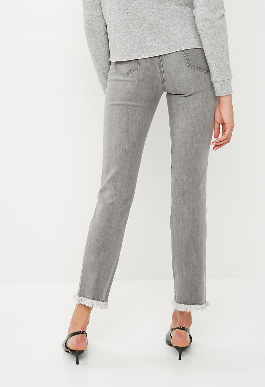Superbalist - Grey studded jeans - grey