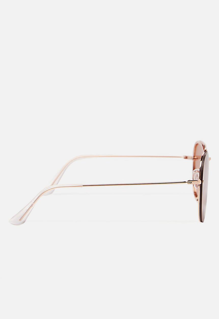 Cotton On - Ariana aviator sunglasses - rose gold