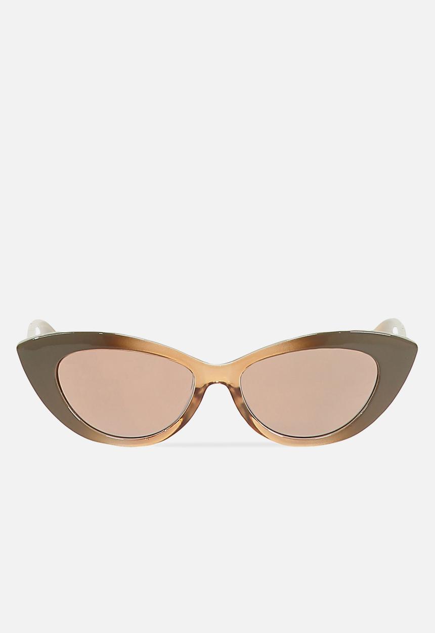 Cotton On - Delilah cat eye sunglasses - espresso