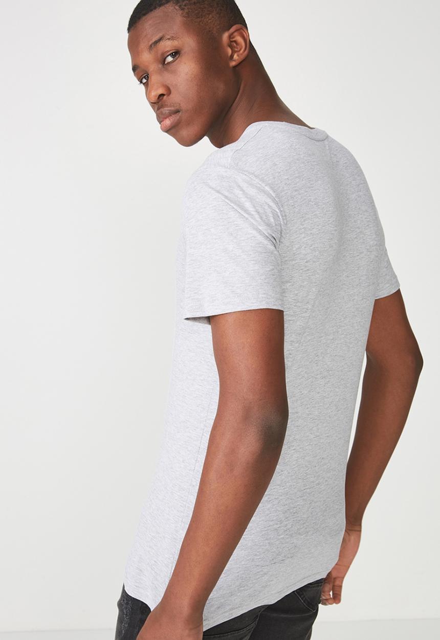 Cotton On - Tbar short sleeve tee - grey 