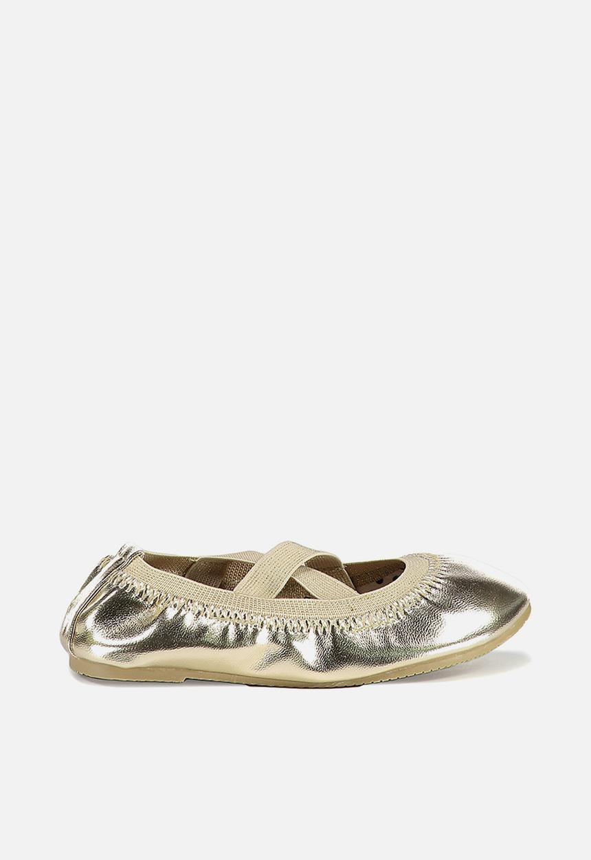 Cotton On - Primo flat shoes - gold 