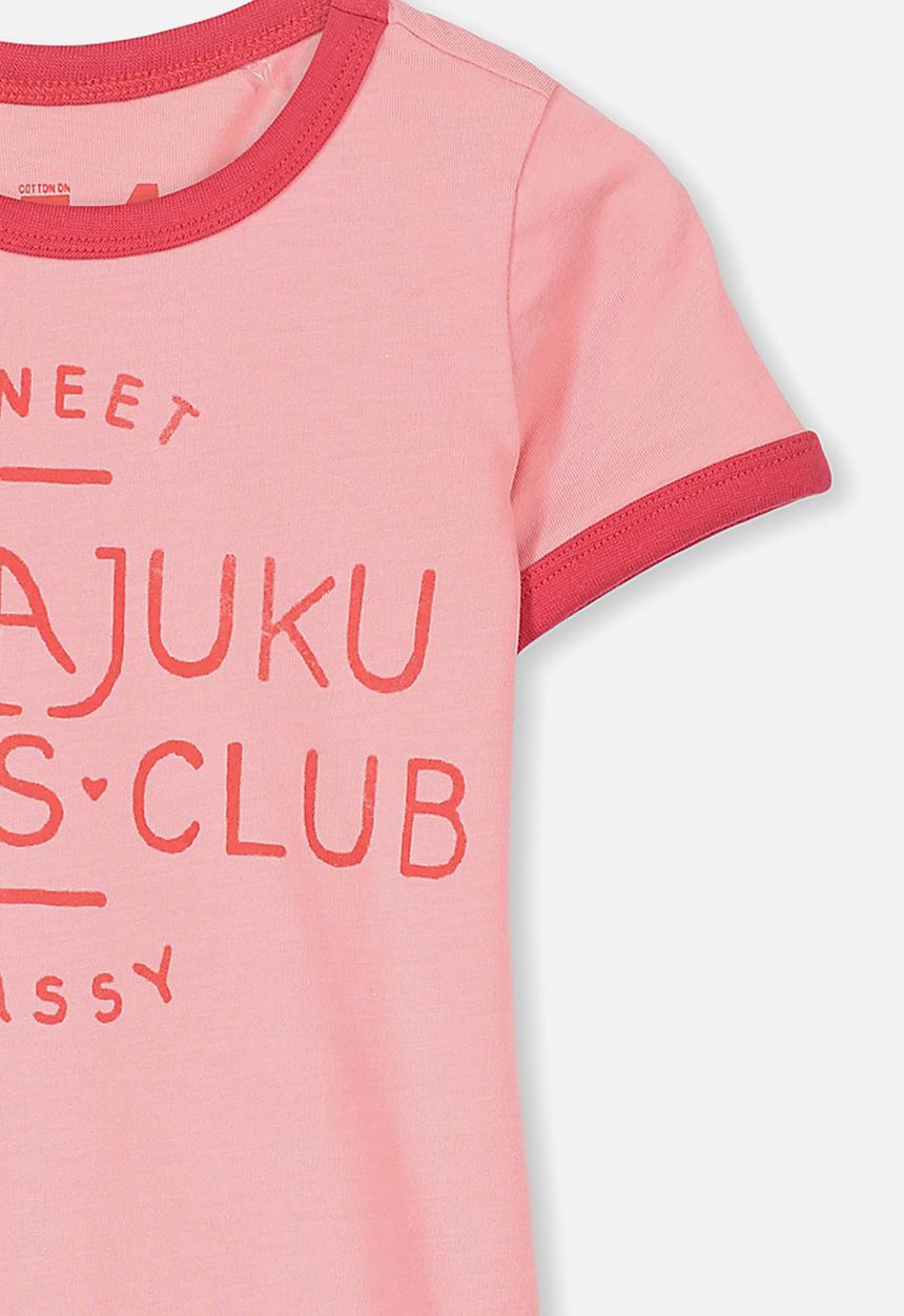 Cotton On - Penelope short sleeve tee - pink