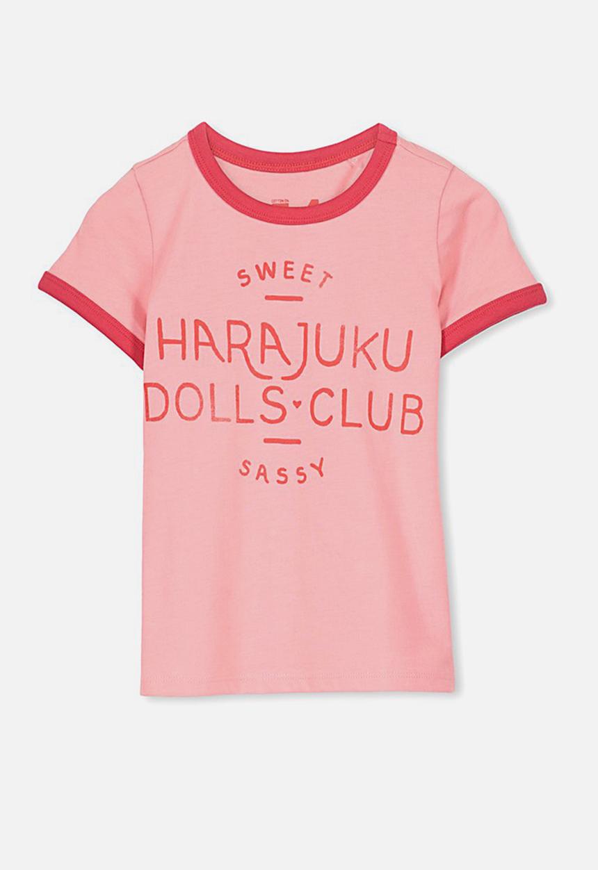 Cotton On - Penelope short sleeve tee - pink