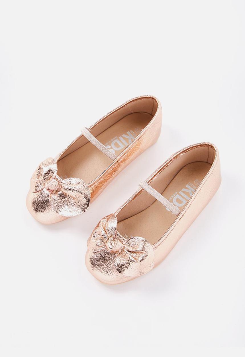 Cotton On - Ballet flats mini bow - rose gold