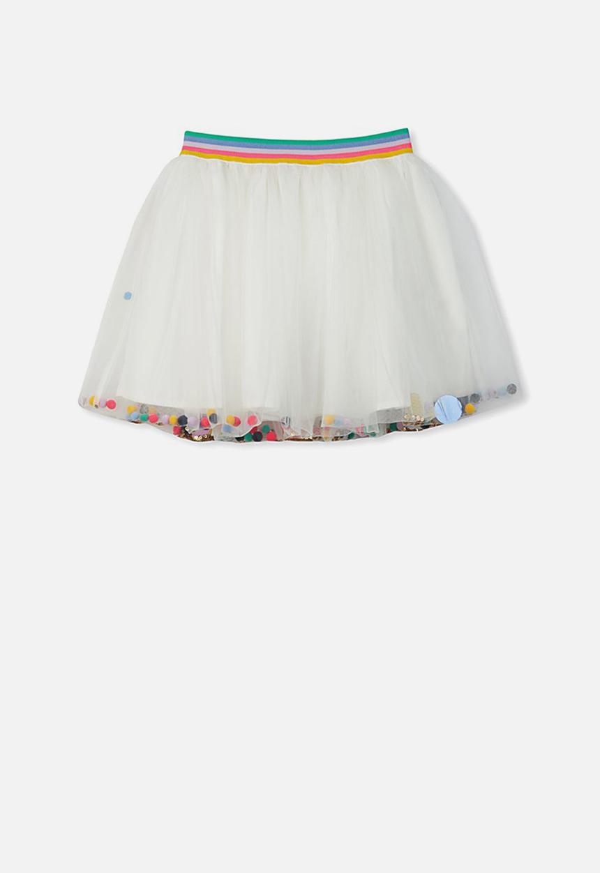 Cotton On - Trixiebelle tulle skirt - white