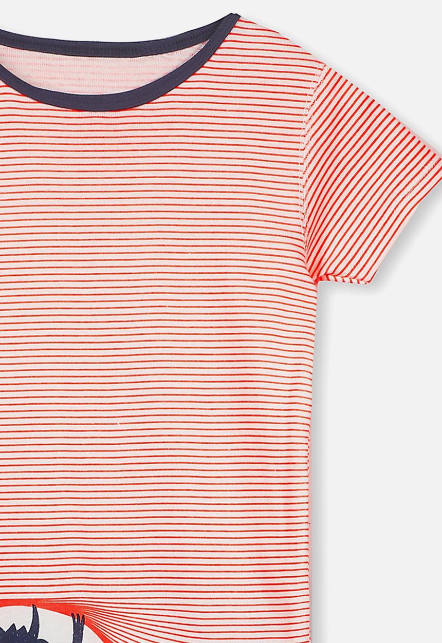 Cotton On - Joshua short sleeve pyjama set - red