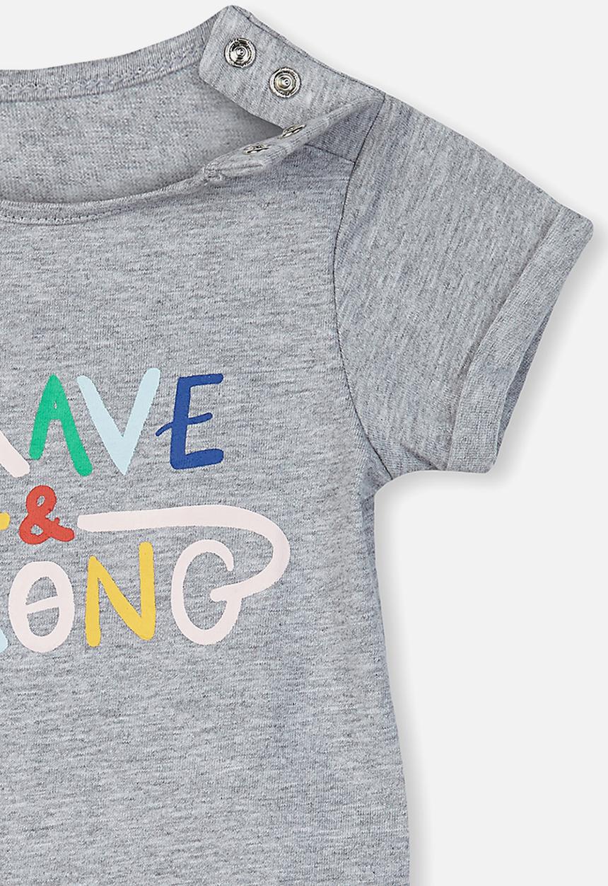 Cotton On - Ginger short sleeve tee - grey 