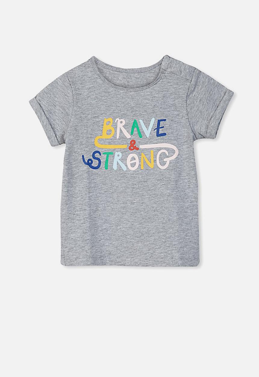 Cotton On - Ginger short sleeve tee - grey 